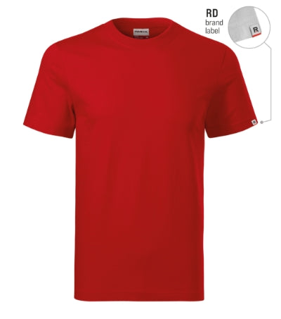 Base - Póló unisex - piros 07 (brand label)