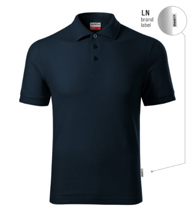 Reserve - Galléros póló férfi - tengerészkék 02 (brand label)