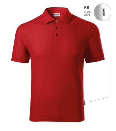 Reserve - Galléros póló férfi - piros 07 (brand label)