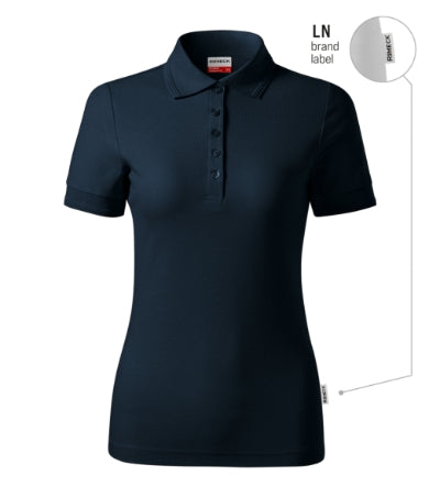 Reserve - Galléros póló női - tengerészkék 02 (brand label)