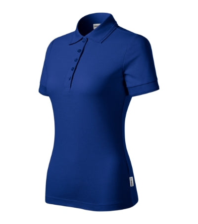 Reserve - Galléros póló női - királykék (brand label)