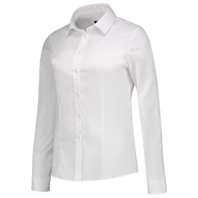 Fitted Stretch Blouse - Ing női - fehér
