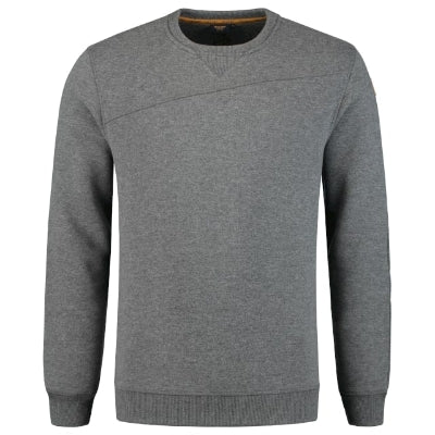 Premium Sweater - Felső férfi - stone melange