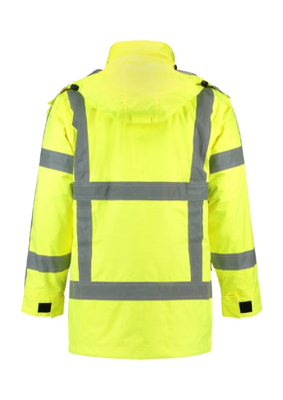 RWS Parka - Munkakabát unisex - fluoreszkáló sárga