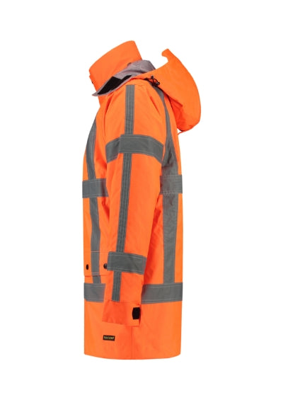 RWS Parka - Munkakabát unisex - fluoreszkáló narancssárga