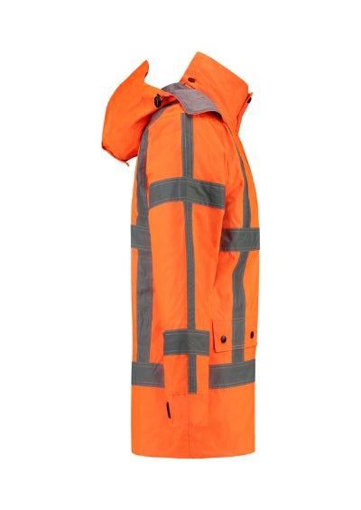RWS Parka - Munkakabát unisex - fluoreszkáló narancssárga