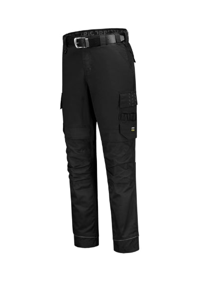 Work Pants Twill Cordura Stretch - Munkanadrág unisex - fekete