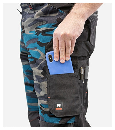 Vertex Camo - Munkanadrág férfi - camouflage petrol