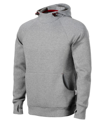 Vertex Hoodie - Felső férfi - sötétszürke melírozott