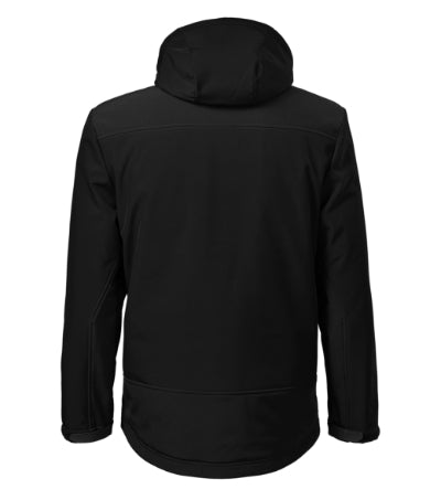 Vertex - Téli softshell kabát férfi - fekete