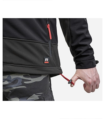 Vertex - Téli softshell kabát férfi - fekete