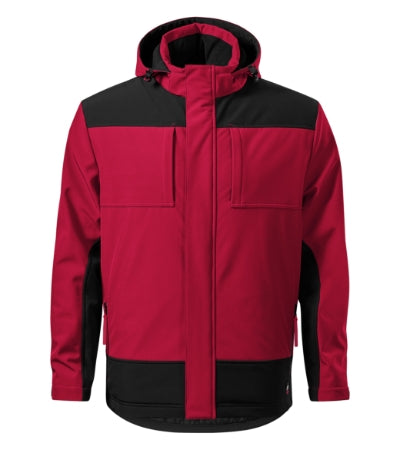 Vertex - Téli softshell kabát férfi - marlboro piros