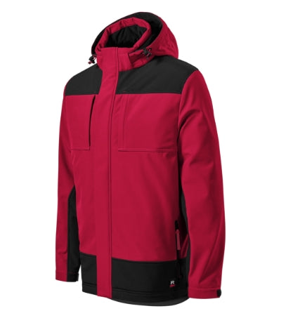 Vertex - Téli softshell kabát férfi - marlboro piros