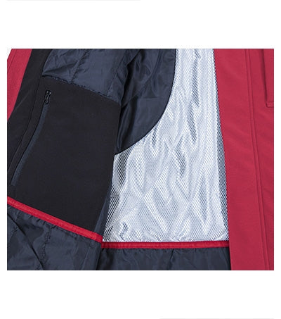 Vertex - Téli softshell kabát férfi - marlboro piros