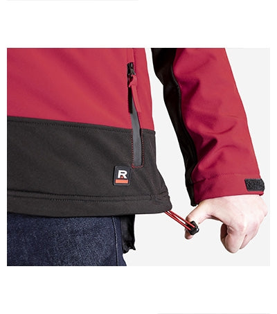 Vertex - Téli softshell kabát férfi - marlboro piros