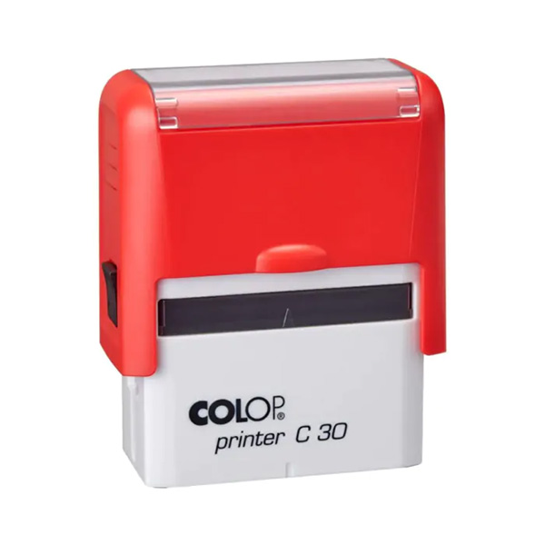 Colop printer bélyegző c30 piros