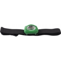 5 LEd-es fejlámpa zöld