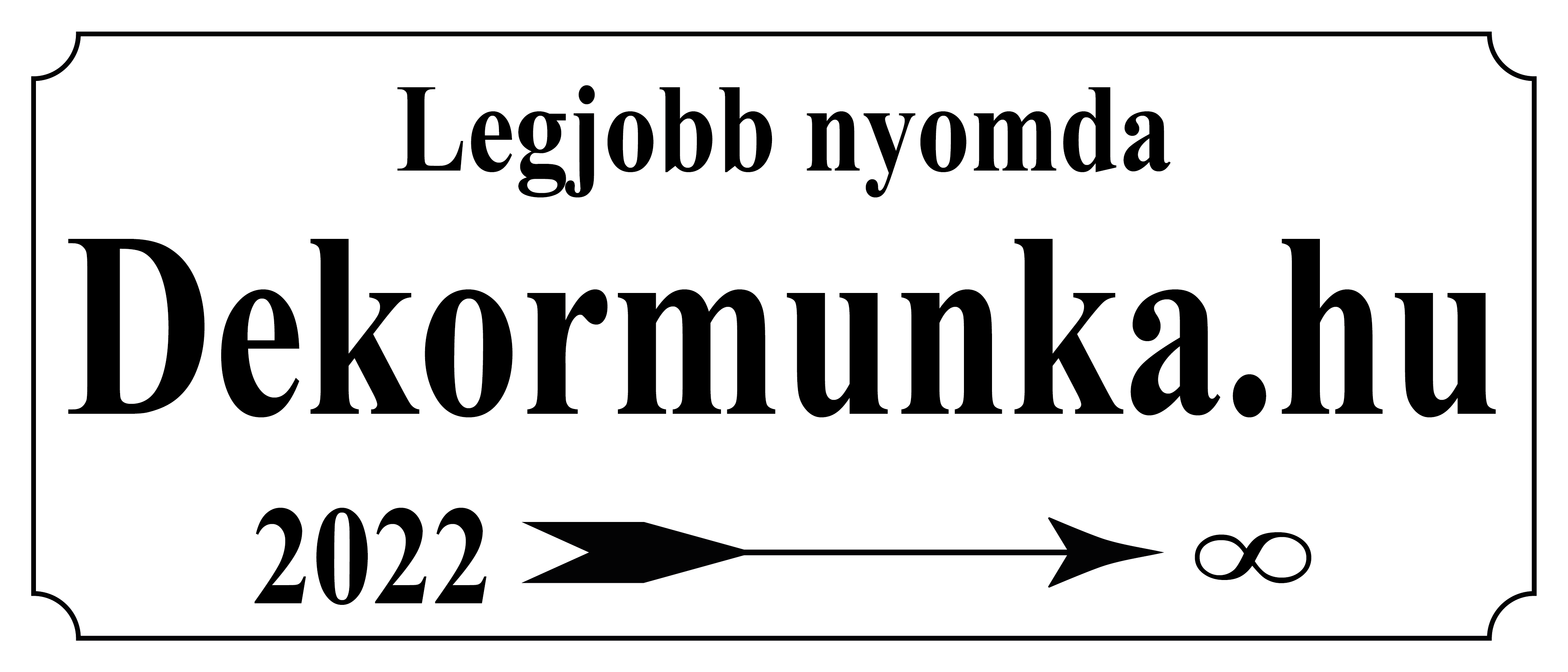 Egyedi utcanév tábla