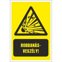 Robbanásveszély