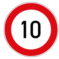Sebesség korlátozás 10