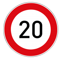 Sebesség korlátozás 20