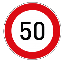 Sebesség korlátozás 50