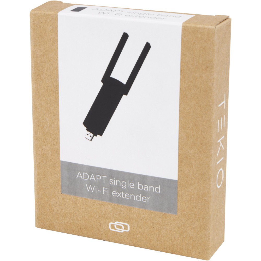 Adapt single band wi fi extender fekete