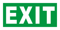 Exit tábla