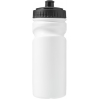 Kulacs 500 ml újrahasznosítható műanyag fekete
