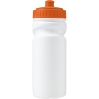 Kulacs 500 ml újrahasznosítható műanyag narancs