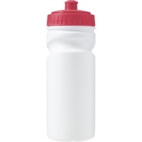 Kulacs 500 ml újrahasznosítható műanyag piros