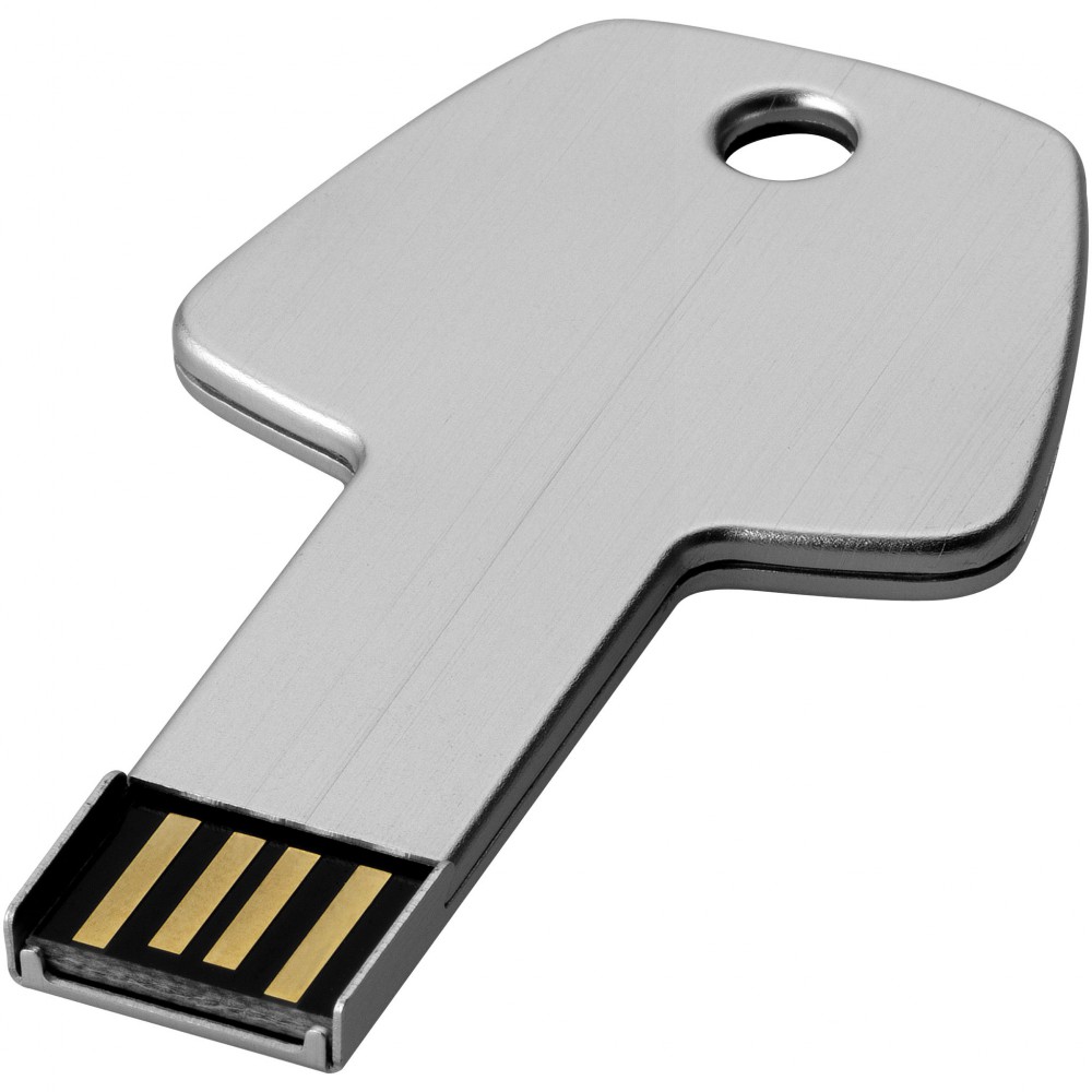 Kulcs pendrive ezüst