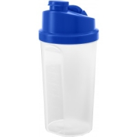 Műanyag protein shaker kék