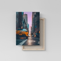 New York utcái vászonkép