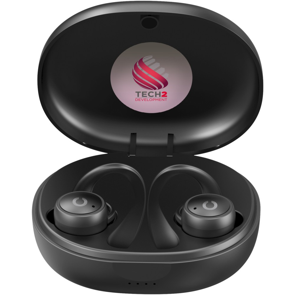 Prixton TWS 160S bluetooth 5.0 sport fülhallgató fekete