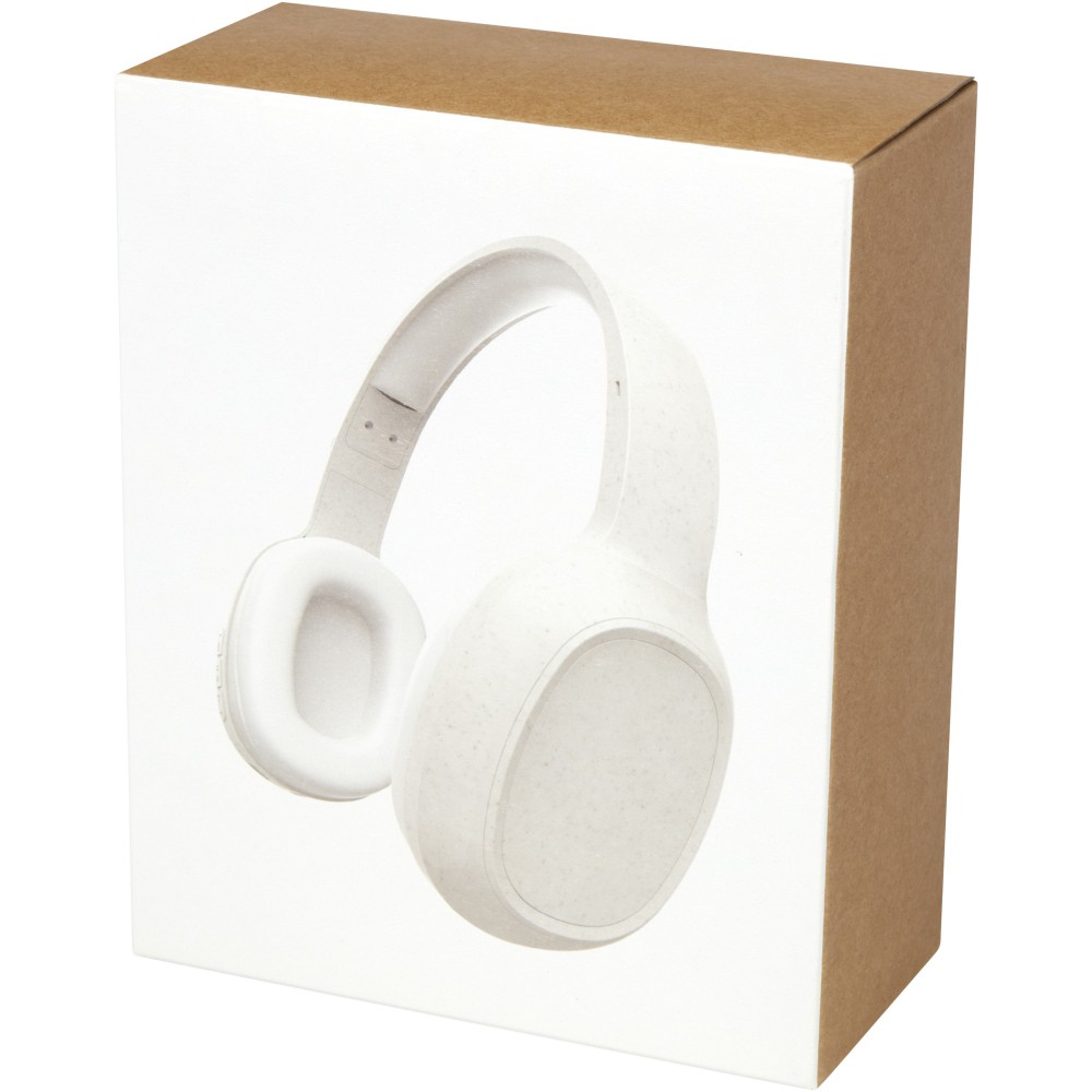 Riff bluetooth fejhallgató szalmából bézs