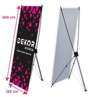 X banner 120x200cm
