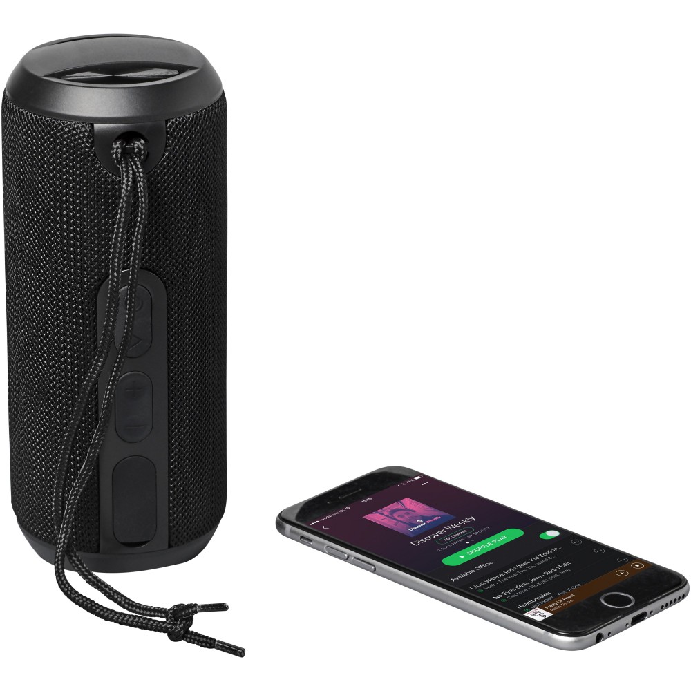 Rugged vízálló bluetooth hangszóró fekete