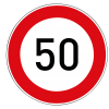 Sebesség korlátozás 50