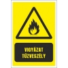 Vigyázat! Tűzveszély 