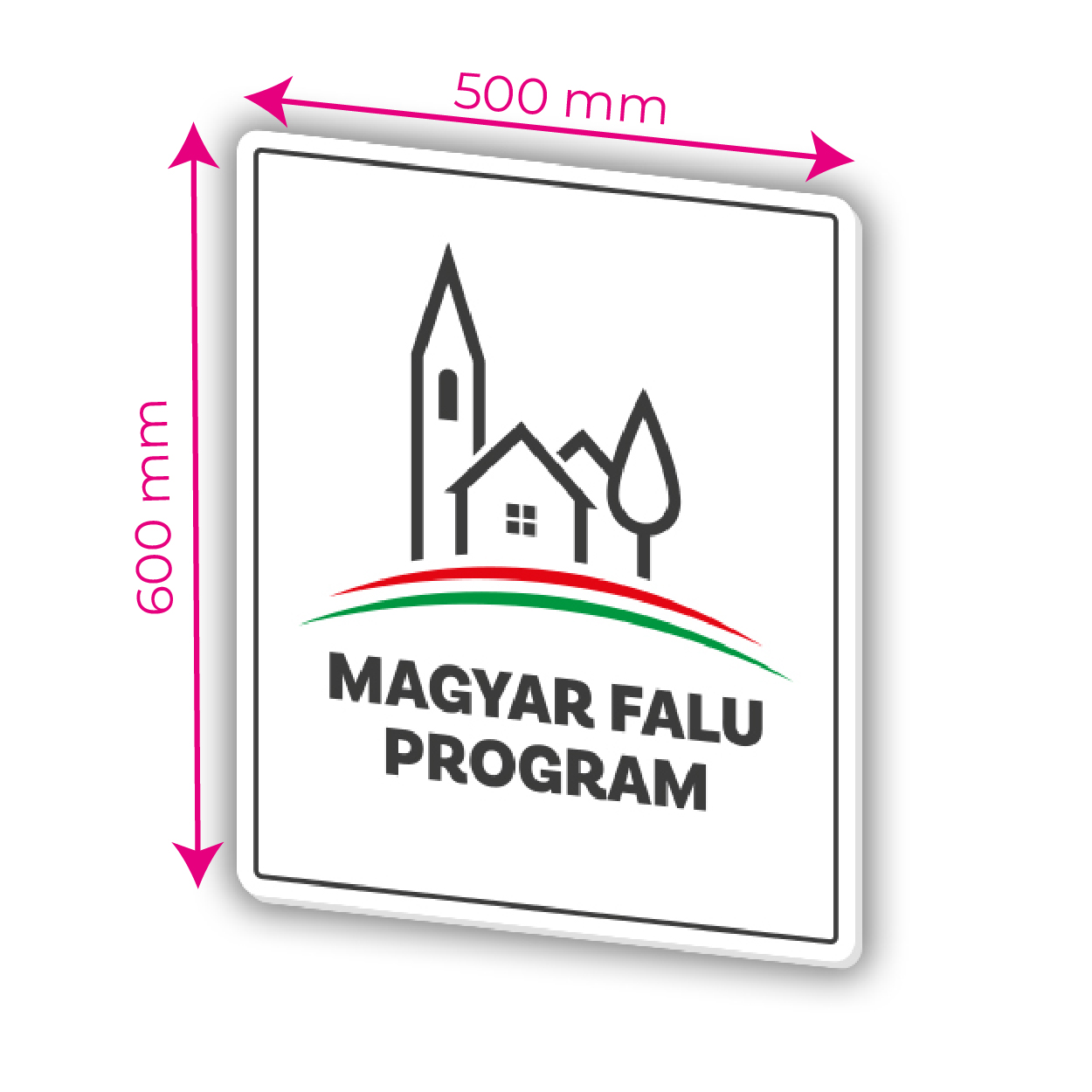 Magyar Falu program projekttábla