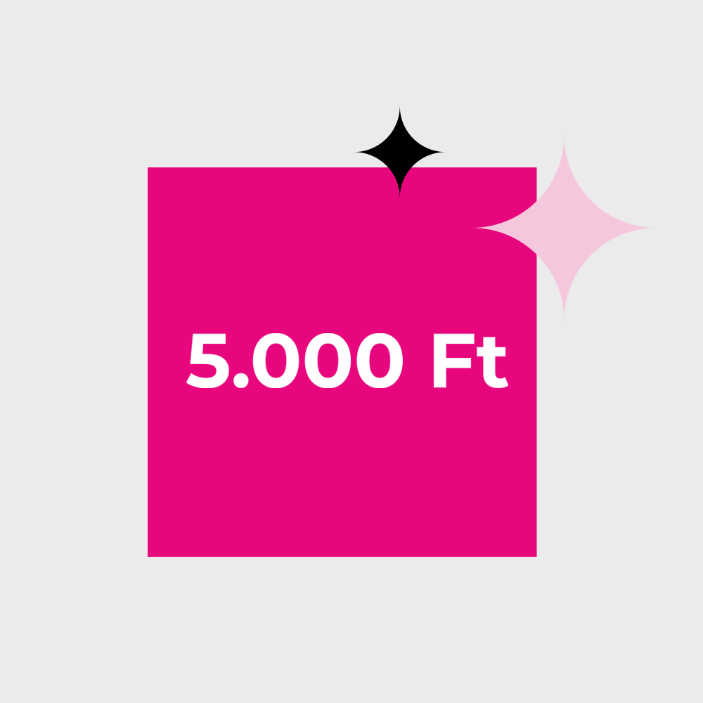 Vászonkép vásárlási utalvány 5000 Ft